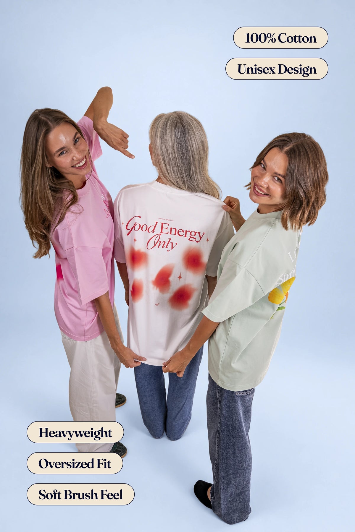 T-shirt Solo energia positiva