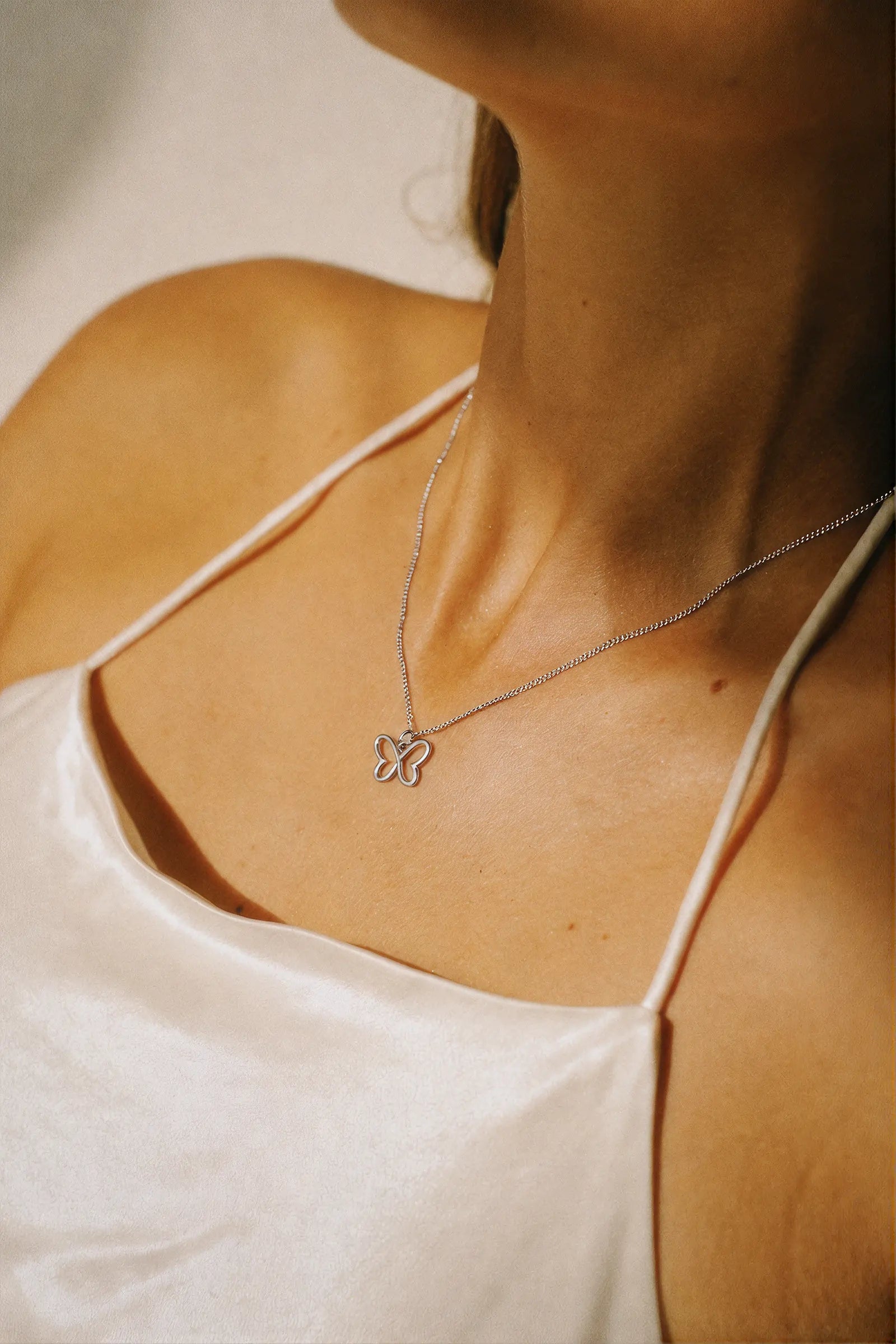 Infinity Butterfly Necklace