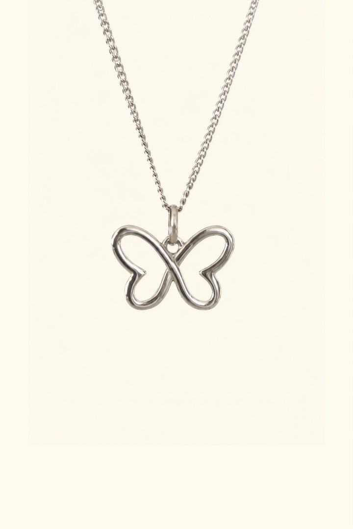 Infinity Butterfly Necklace