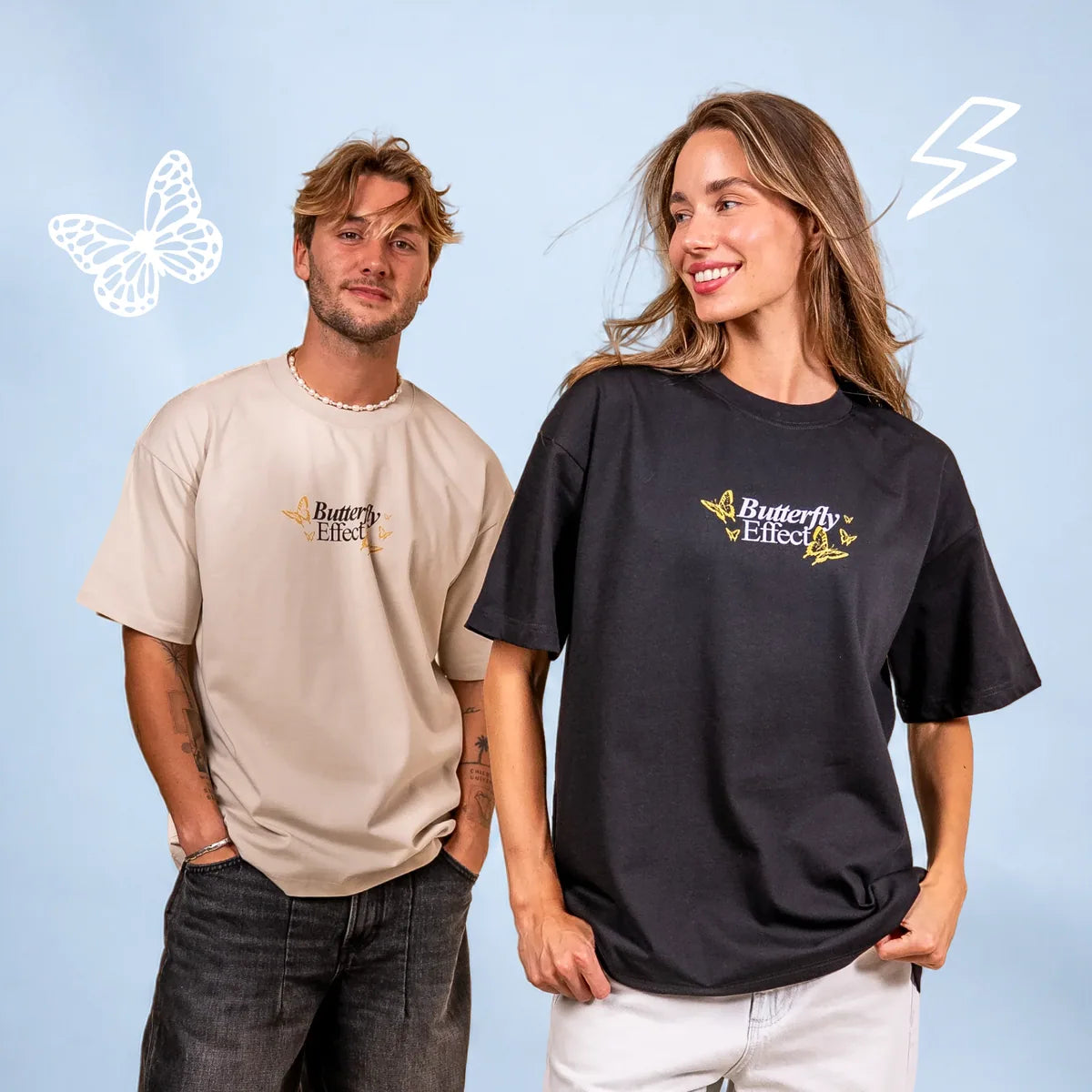 Vêtements papillon conçus pour être portés avec sens
